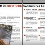 BlogMagazine Maggio 2009: 16 Modi per NON Ottenere Buoni Link Verso il Tuo Blog