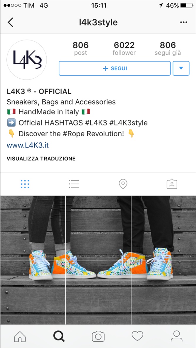L4k3 - Instagram - profilo